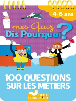 cover image of 100 questions sur les métiers